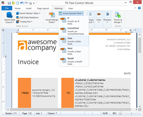 TX Text Control .NET for Windows Forms Professional-TX Text Control ...